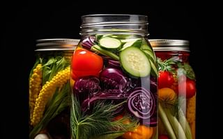 What are some recipes for pickled mixed vegetables?