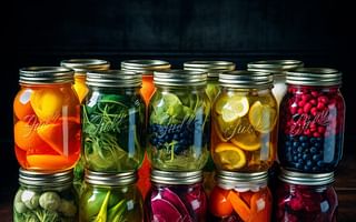 What are some unique recipes for pickling fruits?