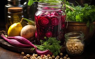 What is a simple recipe for pickled beets?