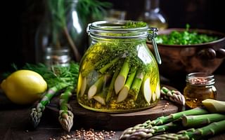What is the recipe for pickled asparagus?
